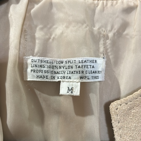 OOAK Custom suede vest M - Picture 7 of 7